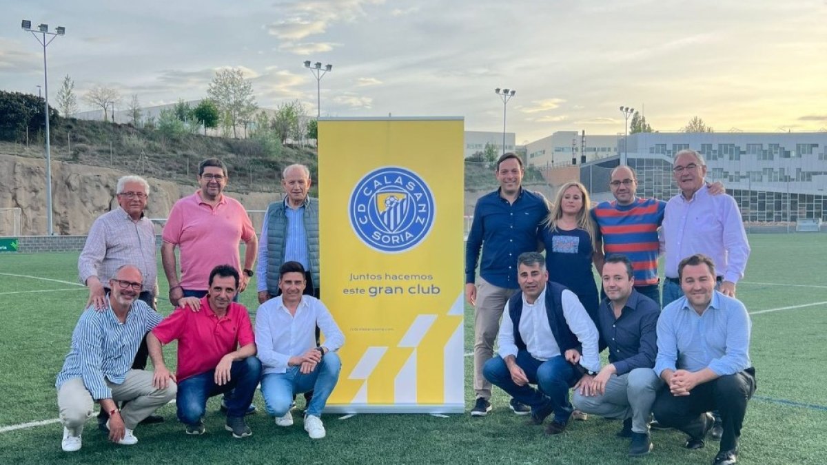Presentación del nuevo escudo del Calasanz. HDS