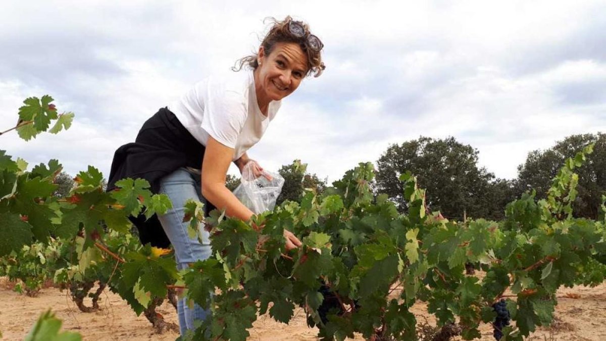 María José García, enóloga de la bodega.-HDS