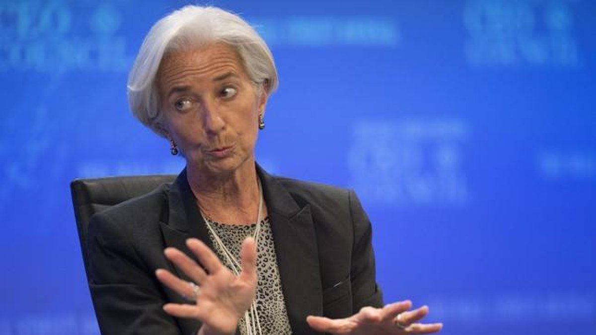 Christine Lagarde.-Foto: JIM WATSON / AFP