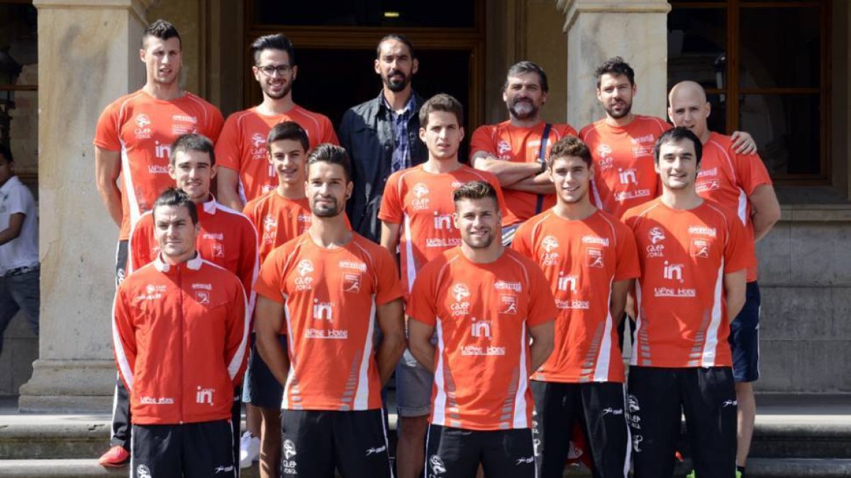 Los integrantes del Club Atletismo Numantino busca hoy el ascenso.-ÁLVARO MARTÍNEZ
