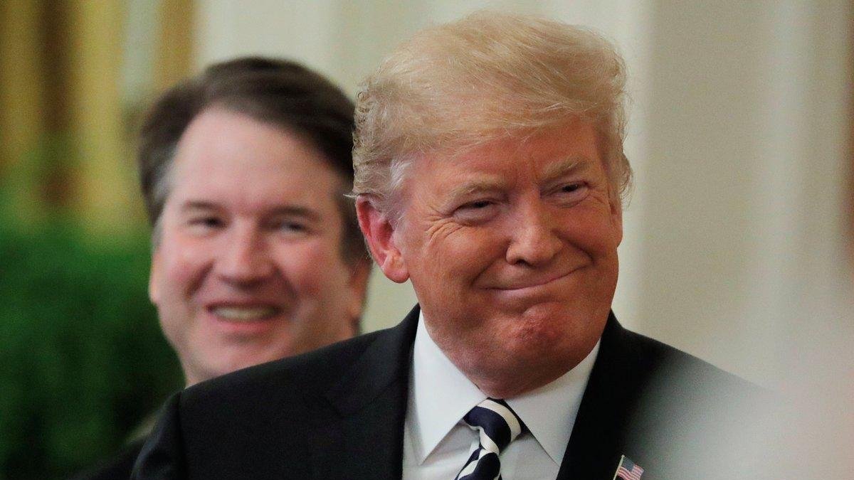 Donald Trump asegura que Brett Kavanaugh es inocente de las acusaciones por acoso sexual-REUTERS