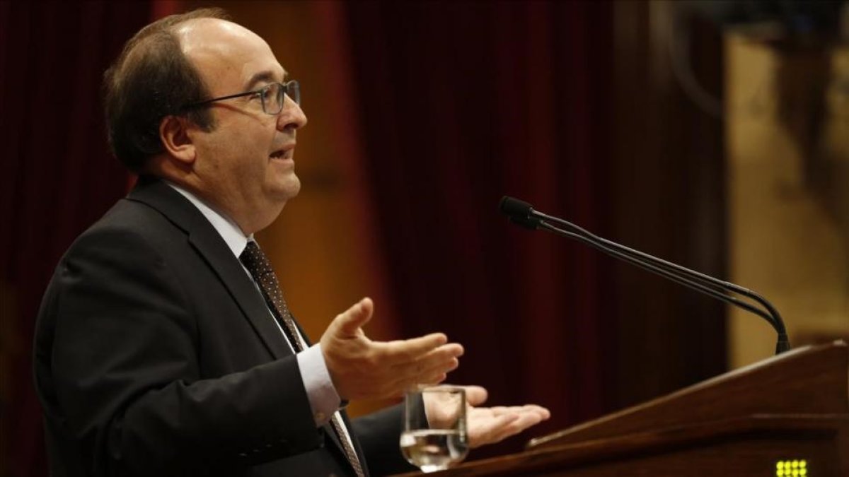 Miquel Iceta.-EL PERIÓDICO (ALBERT BERTRAN)
