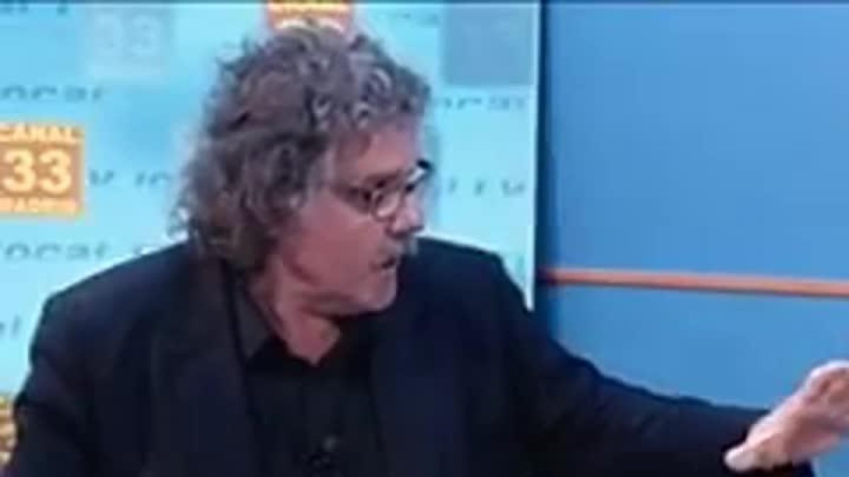 Joan Tardà, en el vídeo del 2012 en el que hizo las declaraciones sobre el 155 a Pablo Iglesias.-EL PERIÓDICO