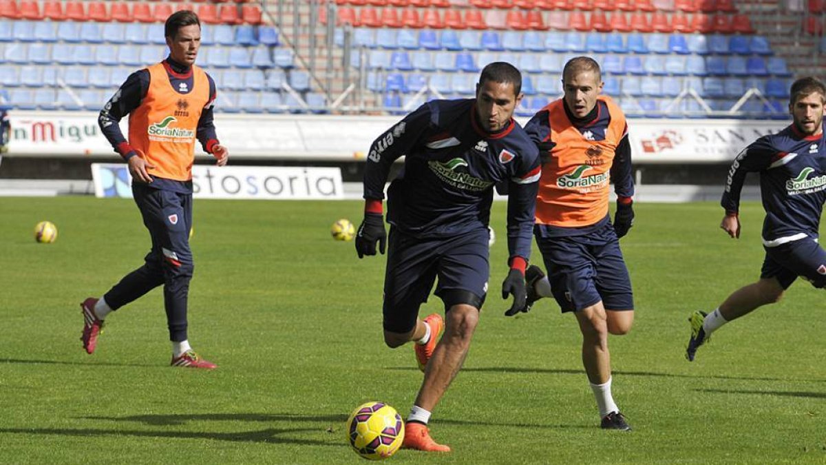 Braian será la única variación en el once numantino.-Valentín Guisande