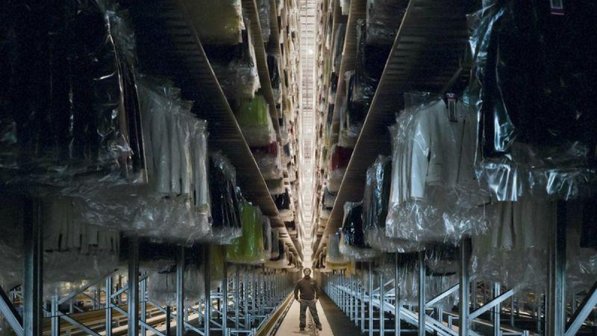 Centro logístico de Inditex en Zaragoza.-DAVID FRUTOS