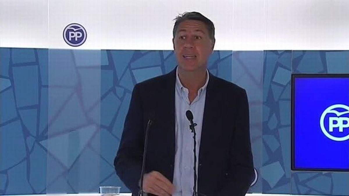 Ha vinculado hoy la garantía de las pensiones en Cataluña al fracaso del independentismo en estos comicios.-EFE