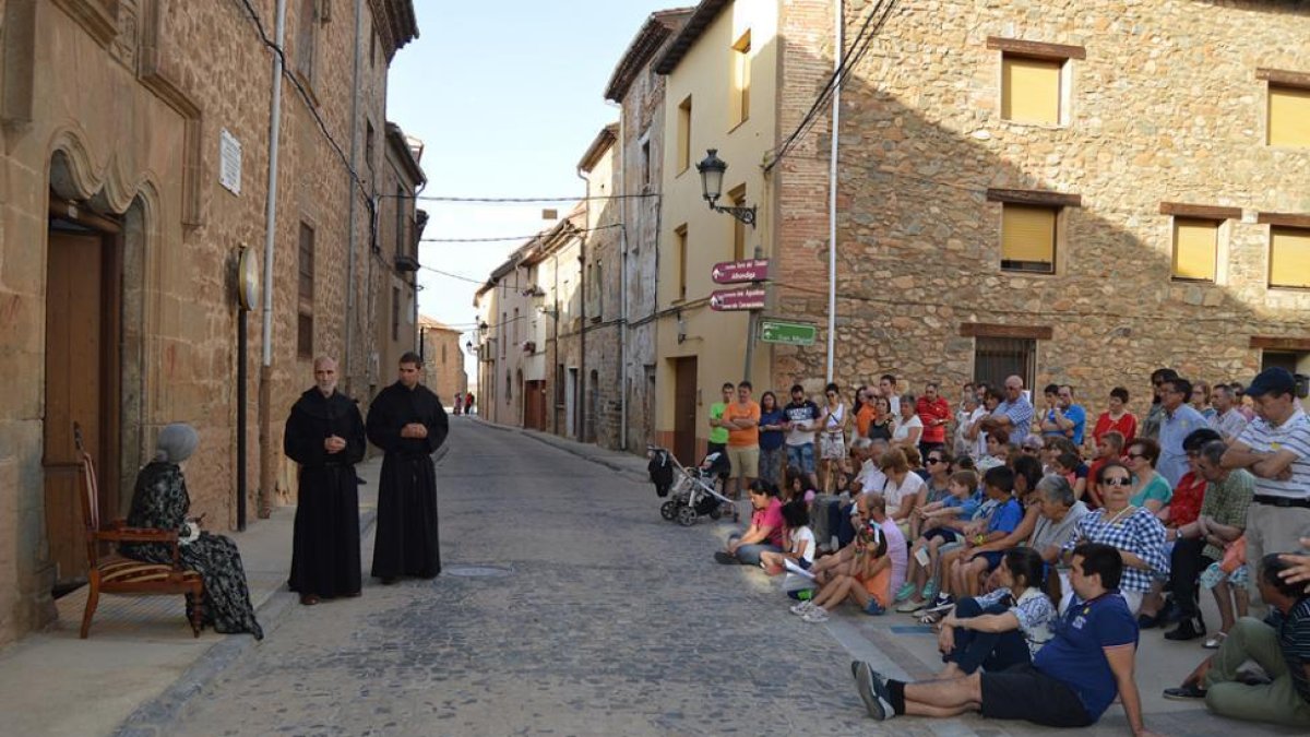 Un momento de la ruta por Ágreda-E. Sánchez