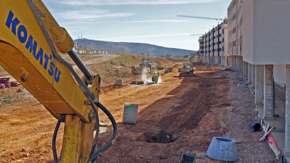 Obras de la Ronda, ayer.-Mario Tejedor.