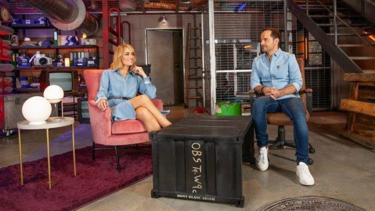 Patricia Conde y Ángel Martín, en la presentación de Dar cera, pulir #0.-MOVISTAR+