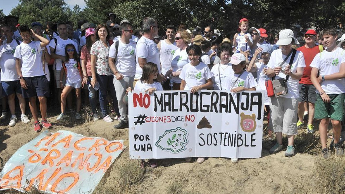 Un momento de la marcha-V. GUISANDE