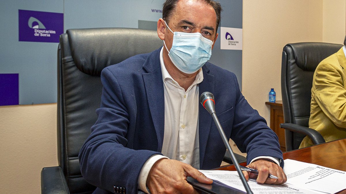 Presidente de la Diputación, Benito Serrano - MARIO TEJEDOR