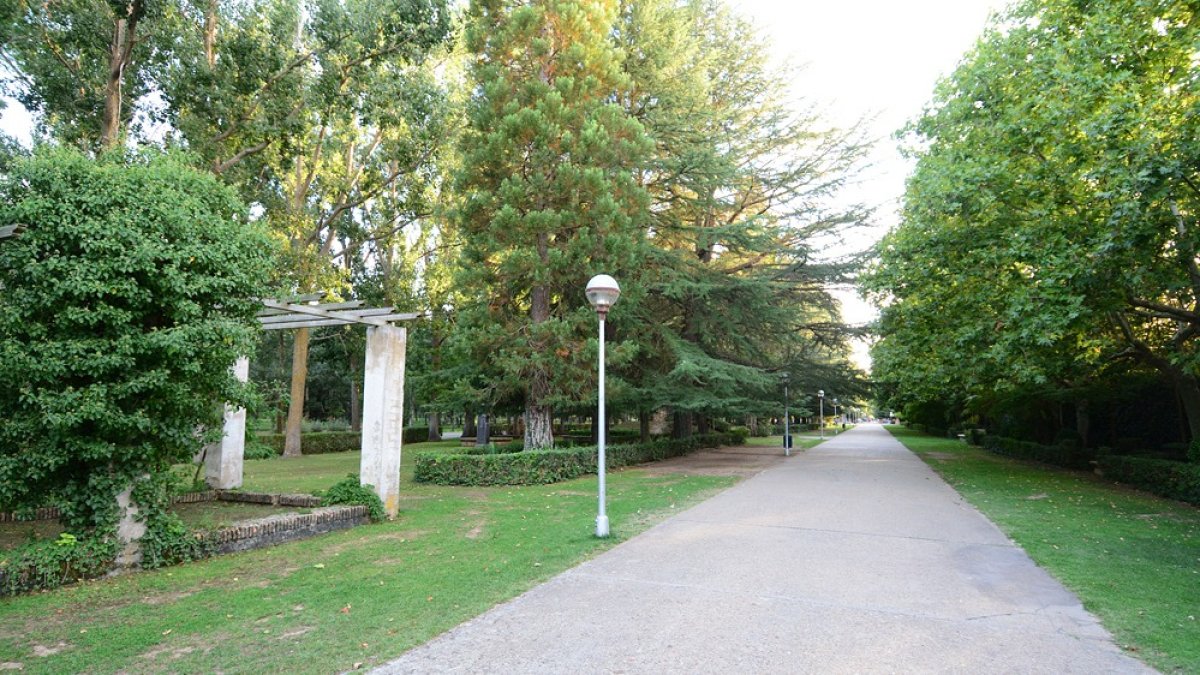Paseo del parque de la Arboleda.-HDS