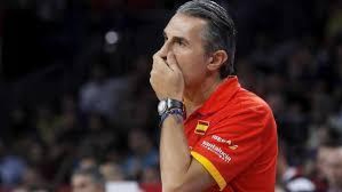 El italiano Sergio Scariolo, técnico de la selección española de baloncesto,-EL PERIÓDICO