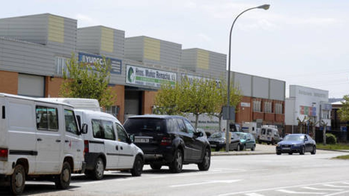 Fotografía del Polígono Industrial Las Casas. / VALENTÍN GUISANDE-