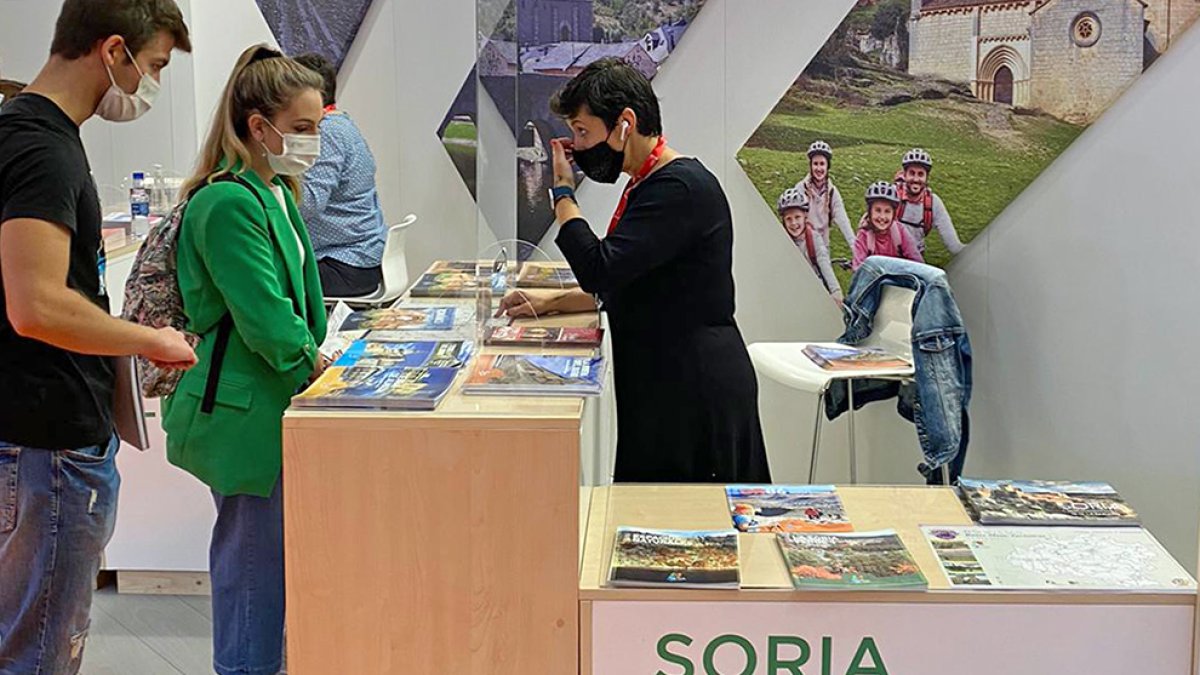 Stand de Soria en Expovacaciones 2021.- HDS