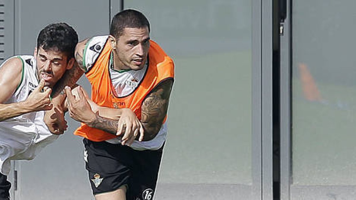 El jugador del Real Betis, Braian Rodríguez. / EL MUNDO DE ANDALUCÍA-