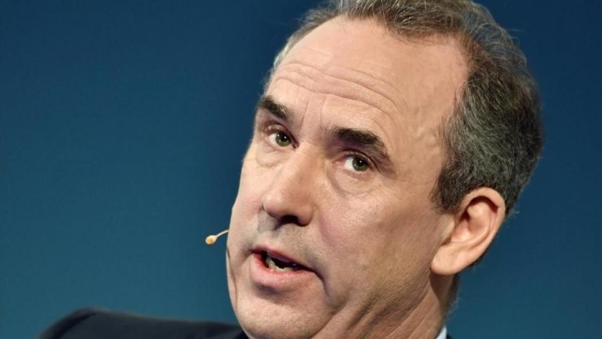 El consejero delegado de la multinacional cementera LafargeHolcim, Eric Olsen.-WALTER BIERI