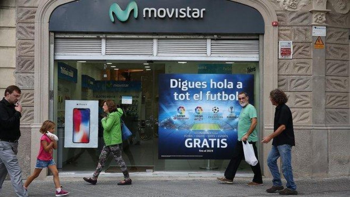 Promoción de retransmisiones de fútbol de Movistar+ para la temporada 2018-19.-ELISENDA PONS