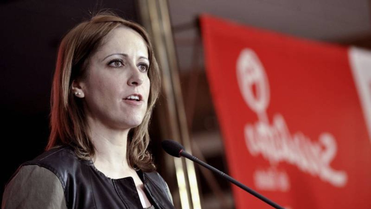 La portavoz del PSOE de Castilla-La Mancha, Cristina Maestre.-Foto: EFE/ ARCHIVO