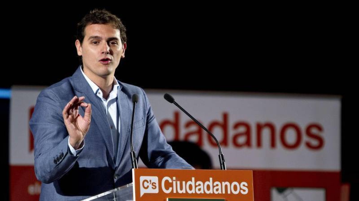 El presidente de Ciudadanos, Albert Rivera.-Foto: EFE