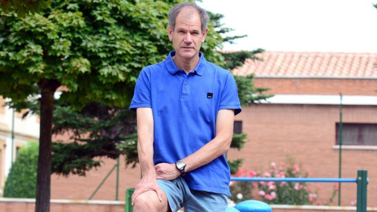 El dos veces campeón del mundo de maratón, Abel Antón.-Álvaro Martínez