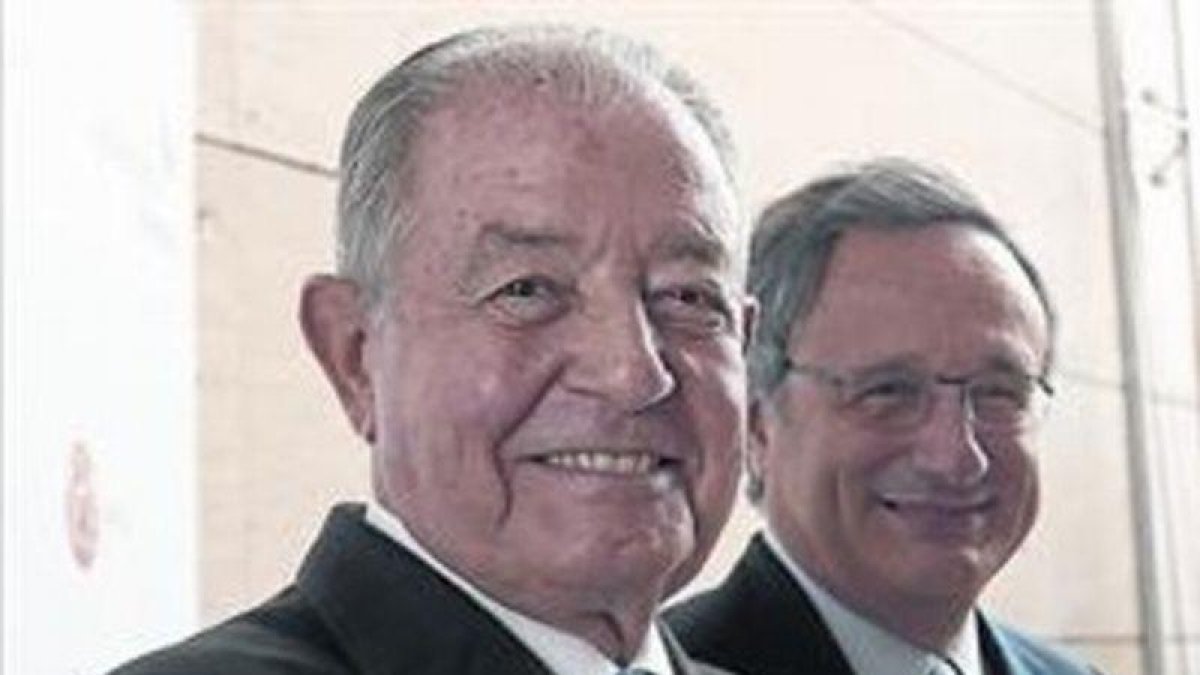 Salvador Gabarró y Rafael Villaseca, presidente y consejero delegado.-DAVID CASTRO