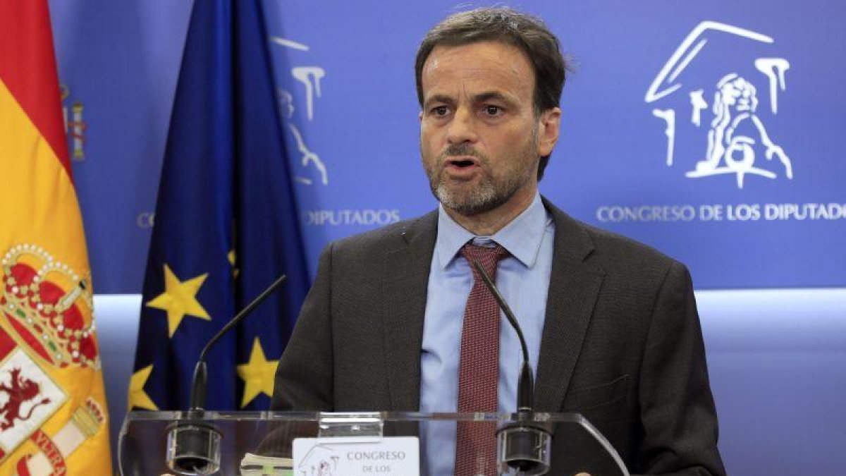 El portavoz de En Comú Podem en el Congreso, Jaume Asens.-EFE