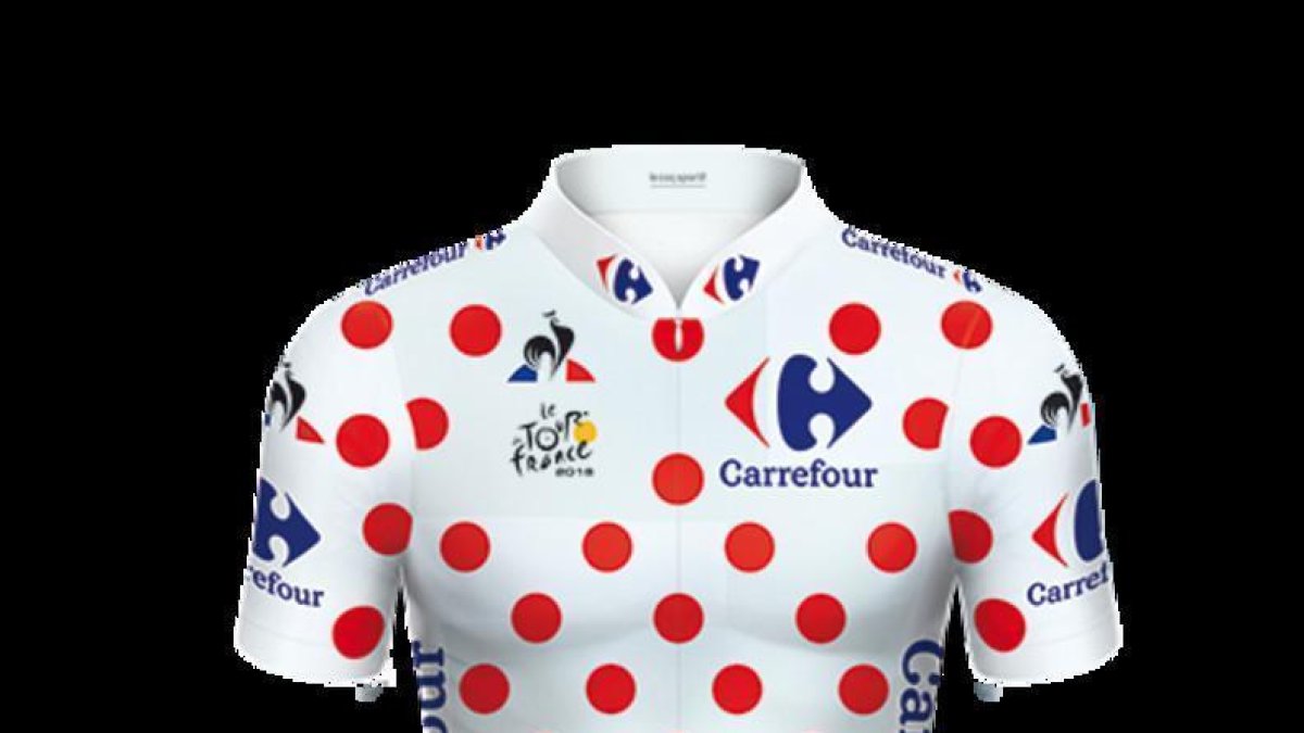 Maillot de la montaña del Tour.-/ PERIODICO