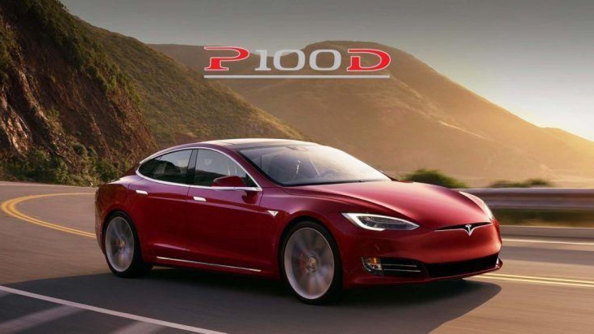 El Model S P100D de Tesla.-EL PERIÓDICO