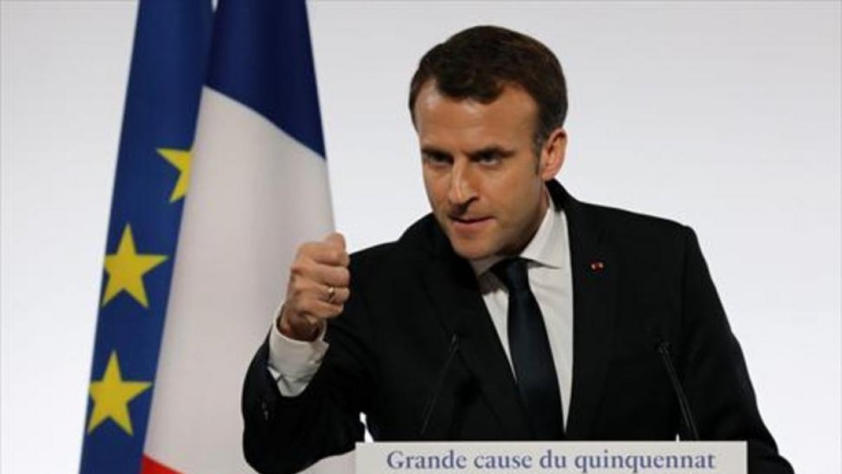 Emmanuel Macron, en una imagen de archivo.-AFP / LUDOVIC MARIN