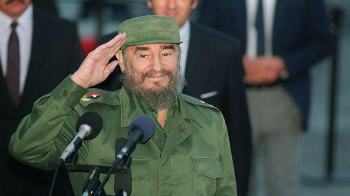Fidel Castro, en una imagen de octubre de 1995.-AFP / DANIEL LUNA