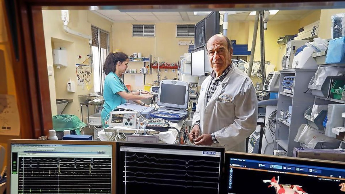 Jerónimo Rubio, responsable del Área de Conocimiento de Arritmias y Estimulación Cardiaca del Hospital Clínico Universitario de Valladolid.-J. M. LOSTAU