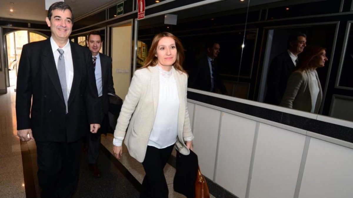 La Cámara de comercio albergó la jornada.-Álvaro Martínez