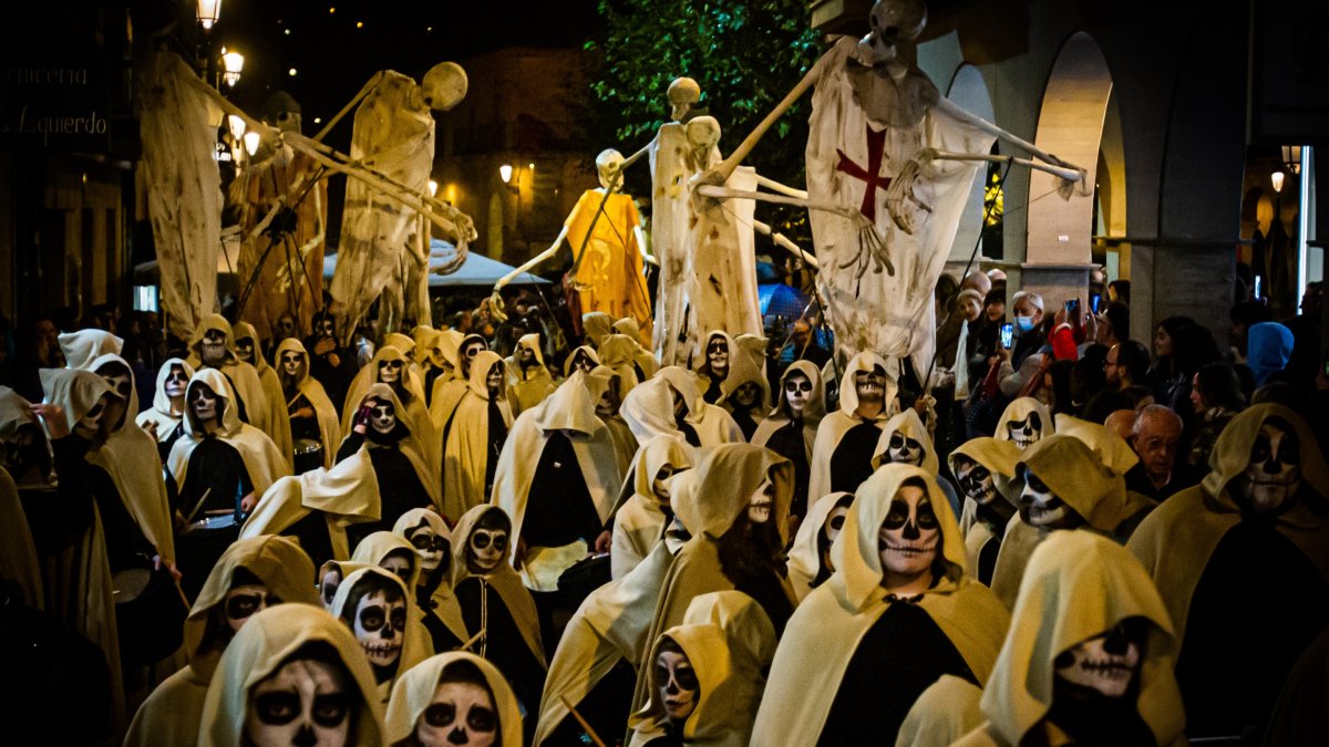 Edición de este año del Desfile de las Ánimas. MARIO TEJEDOR