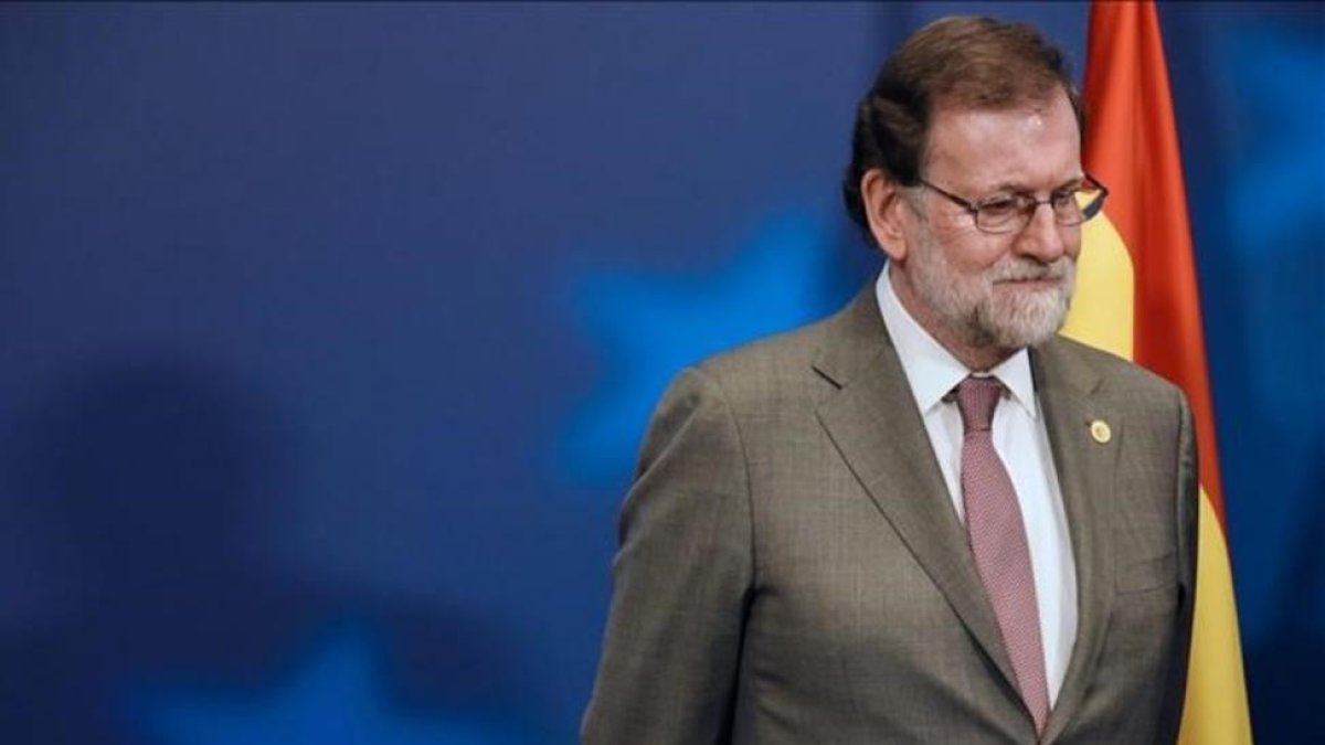 El presidente del Gobierno, Mariano Rajoy, este viernes en el Consejo Europeo.-AFP / RICCARDO PAREGGIANI