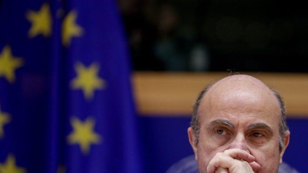El vicepresidente del Banco Central Europeo (BCE), Luis de Guindos.-EPA