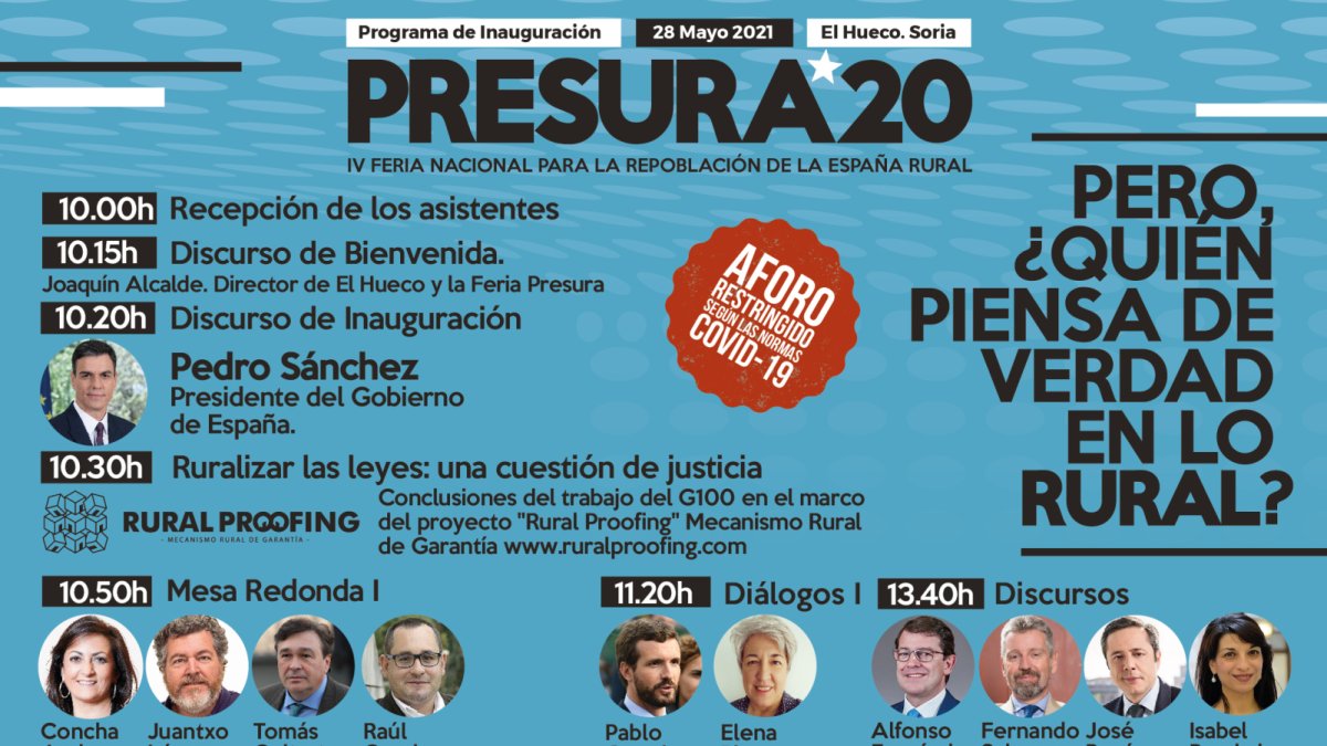Cartel anunciador de Presura.-HDS