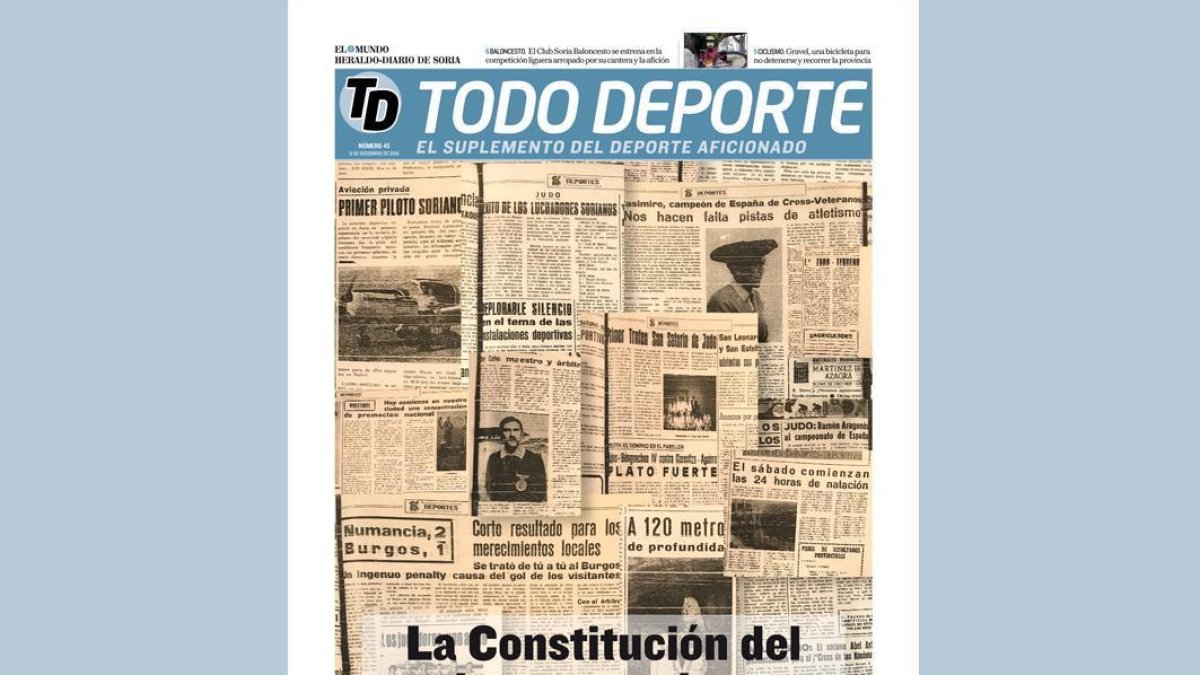 Portada de la edición del 6 de diciembre de Tododeporte.-HDS