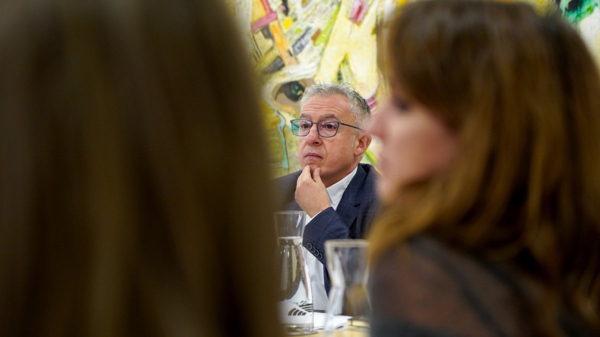 Reunión de la Junta de Portavoces de las Cortes.-ICAL