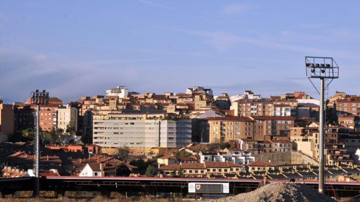 Panorámica de la zona sur de la capital.-VALENTÍN GUISANDE