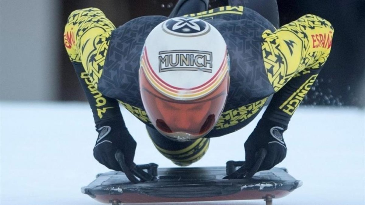Ander Mirambell, la semana pasada en Saint Moritz.-EFE / URS FLUEELER