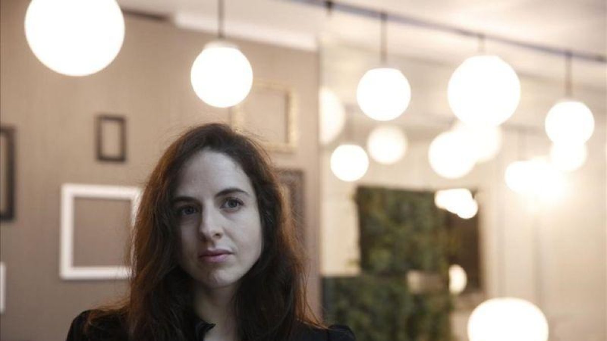 Cristina Morales, este lunes.-ALBERT BERTRAN