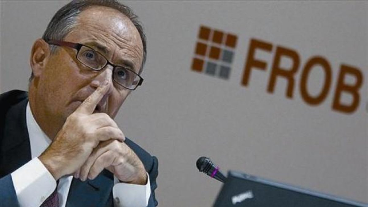 El presidente del Fondo para la Reestructuración Ordenada Bancaria (FROB), Fernando Restoy.-JOSE LUIS ROCA
