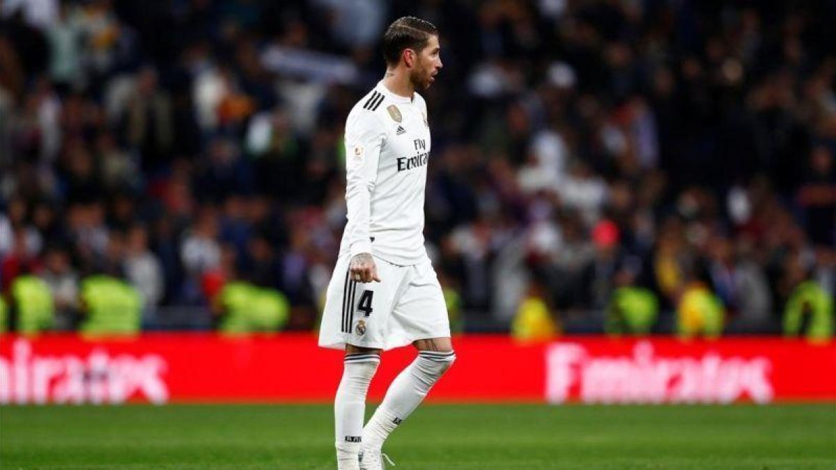 Sergio Ramos.-REUTERS / JUAN MEDINA