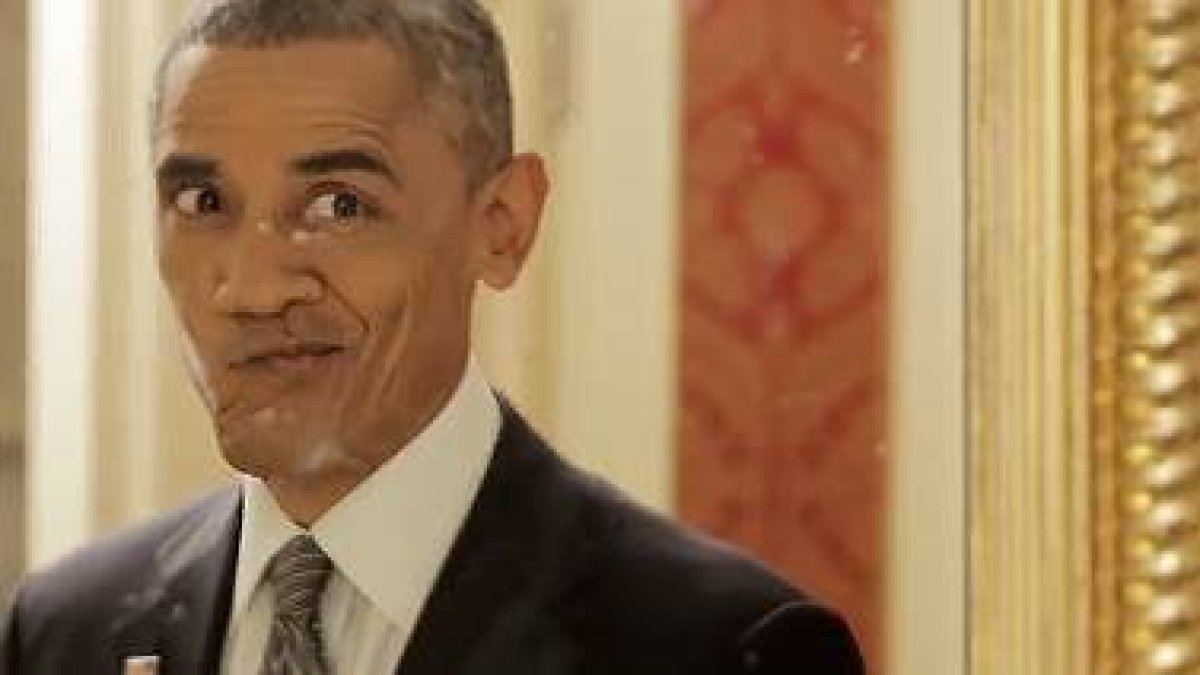 Fotograma del vídeo promocional de Obama. El vídeo promocional de Obama. El vídeo promocional de Obama.-Foto: