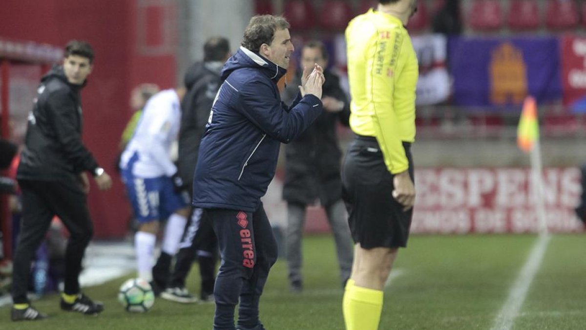 Jagoba Arrasate quiere a un Numancia como el de la segunda parte del Tenerife.-Mario Tejedor