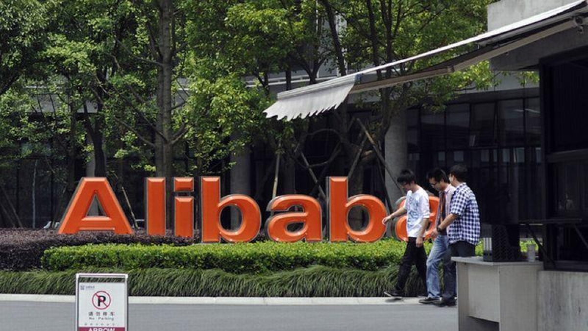 Exteriores de la sede central de Alibaba en Hangzhou.-AP