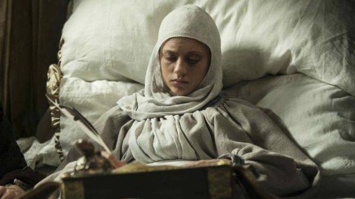 Michelle Jenner, en el último episodio de 'Isabel'.-Foto: RTVE