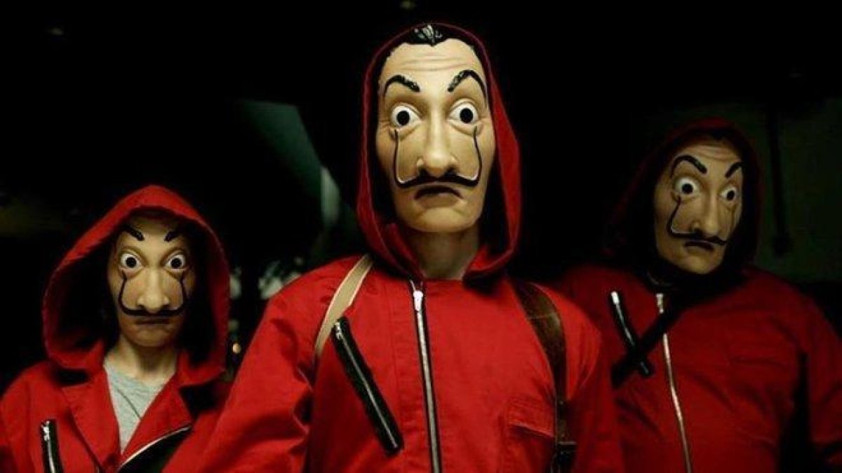 Imagen de la serie  La casa de papel, la principal producción audiovisual del año 2017. X-ACN / ANTENA 3