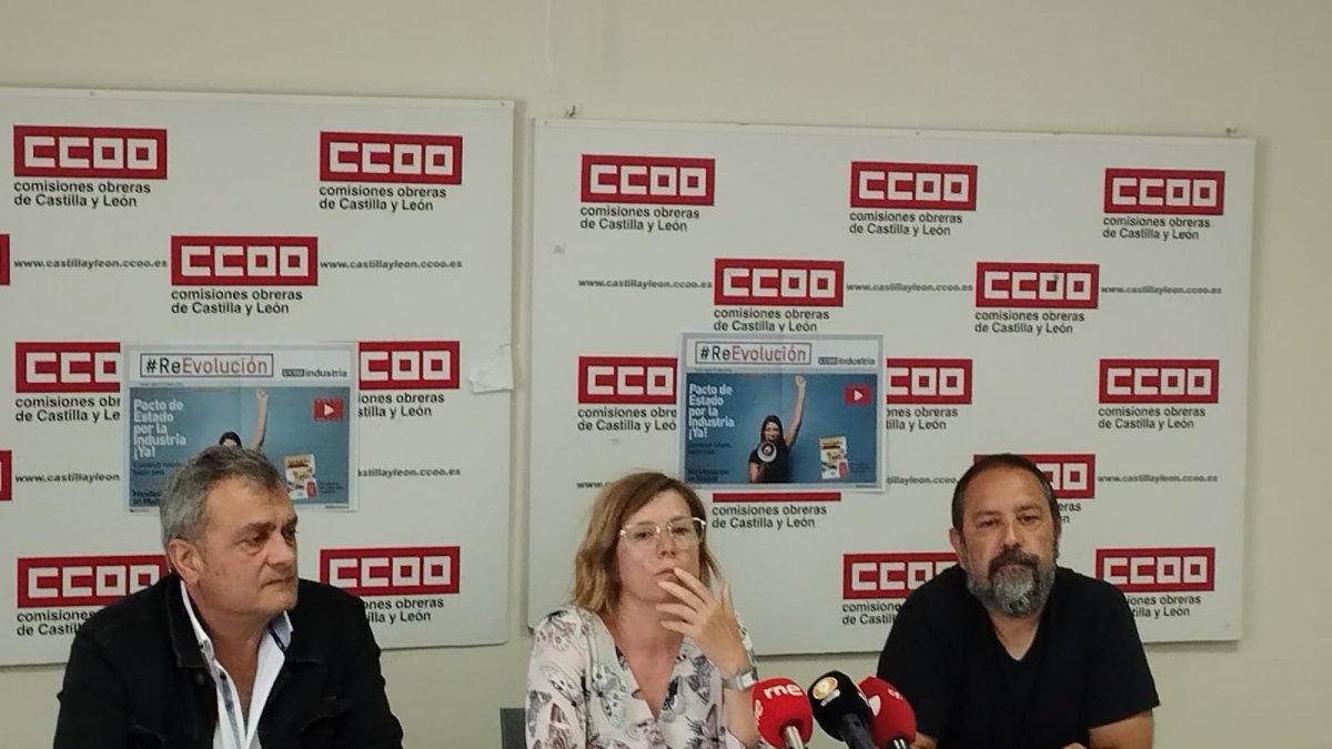 Miguel Ángel Brezmes, Amor Pérez y Javier Moreno. HDS